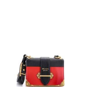 Prada Cahier Crossbody Bag Leather And #244761P10B